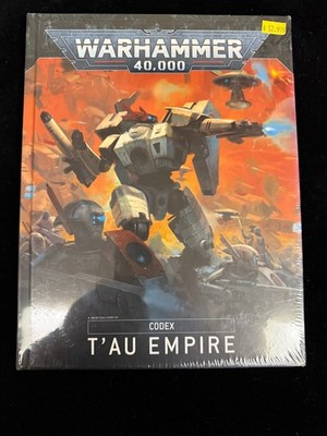 Games Workshop Warhammer 40k TAU Empire Codex Lot A SEALED Hardcover