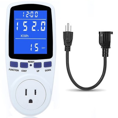 Upgraded Watt Meter Power Meter Plug Home Energy Usage Monitor Voltage Amps