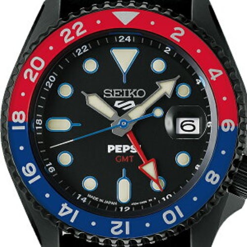 SEIKO 5 SPORTS SBSC023 SKX PEPSI collaboration Automatic GMT New - Picture 3 of 7