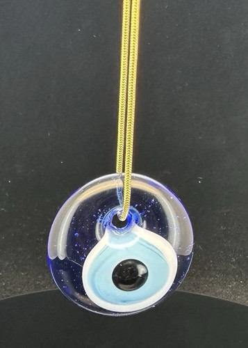 Evil Eye Glass Pendant