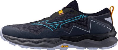 Mizuno Wave Daichi 9 GORE-TEX Mens Trail Running Shoes Blue Waterproof GTX Run