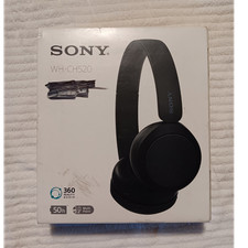 Sony WH-CH520 Wireless Bluetooth Headphones Black Built-In Mic