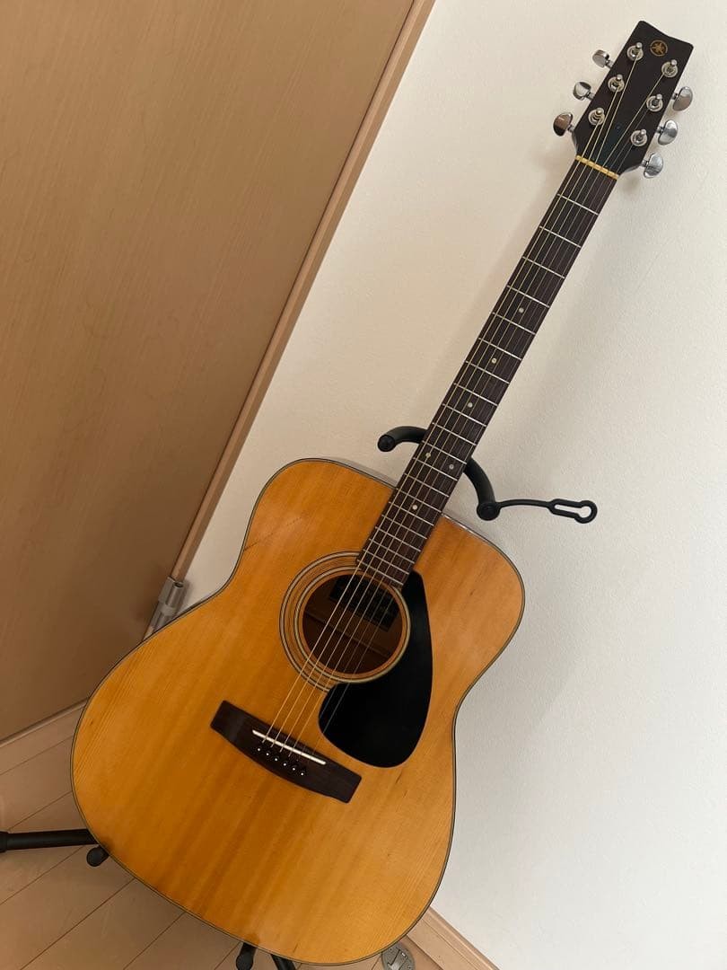 YAMAHA FG-180J Black Label 1974 Vintage Acoustic Guitar Japan