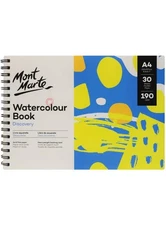 Mont Marte Watercolour Book A4 (30 Sheets, 190gsm)