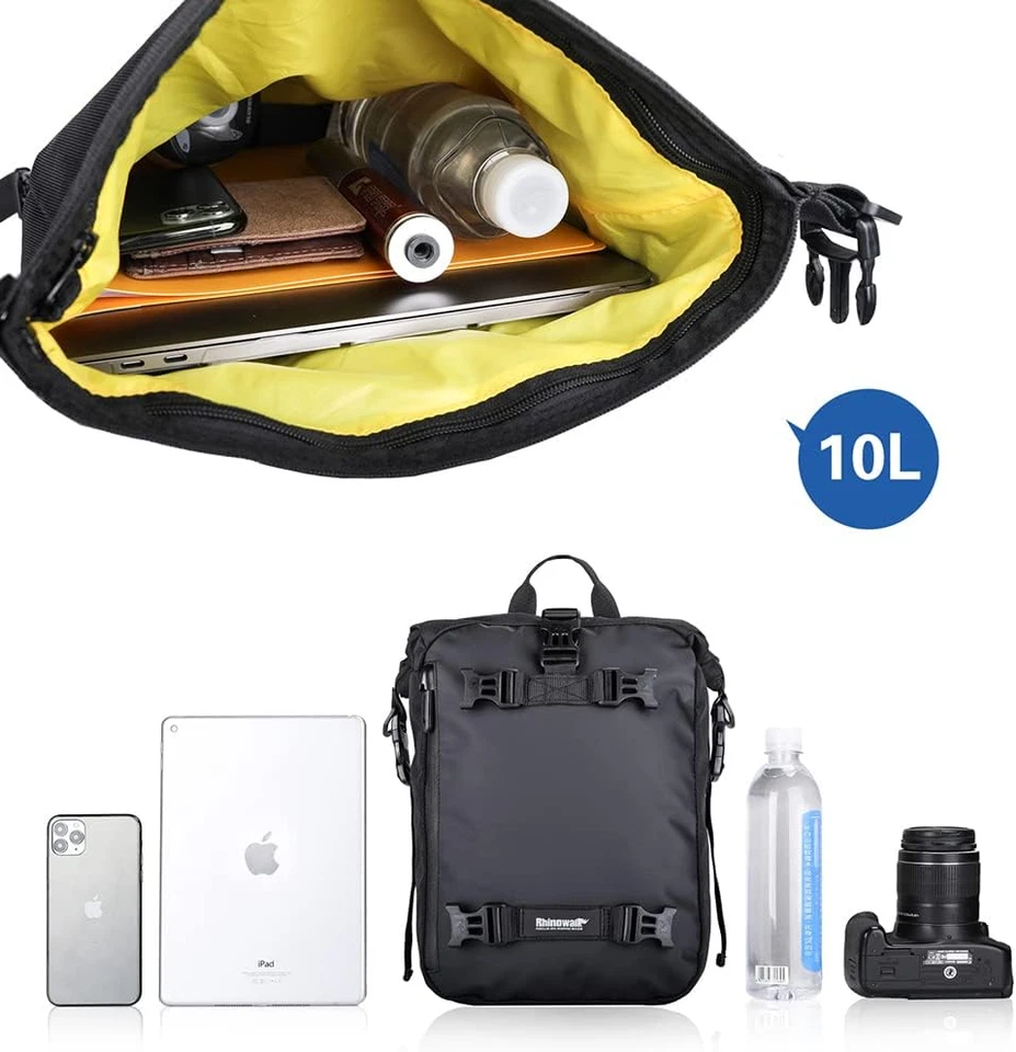 Borsa Multifunzionale per Moto, Borsa Da Sella per Moto, Borsa per Portapacchi,  - Immagine 3 di 4