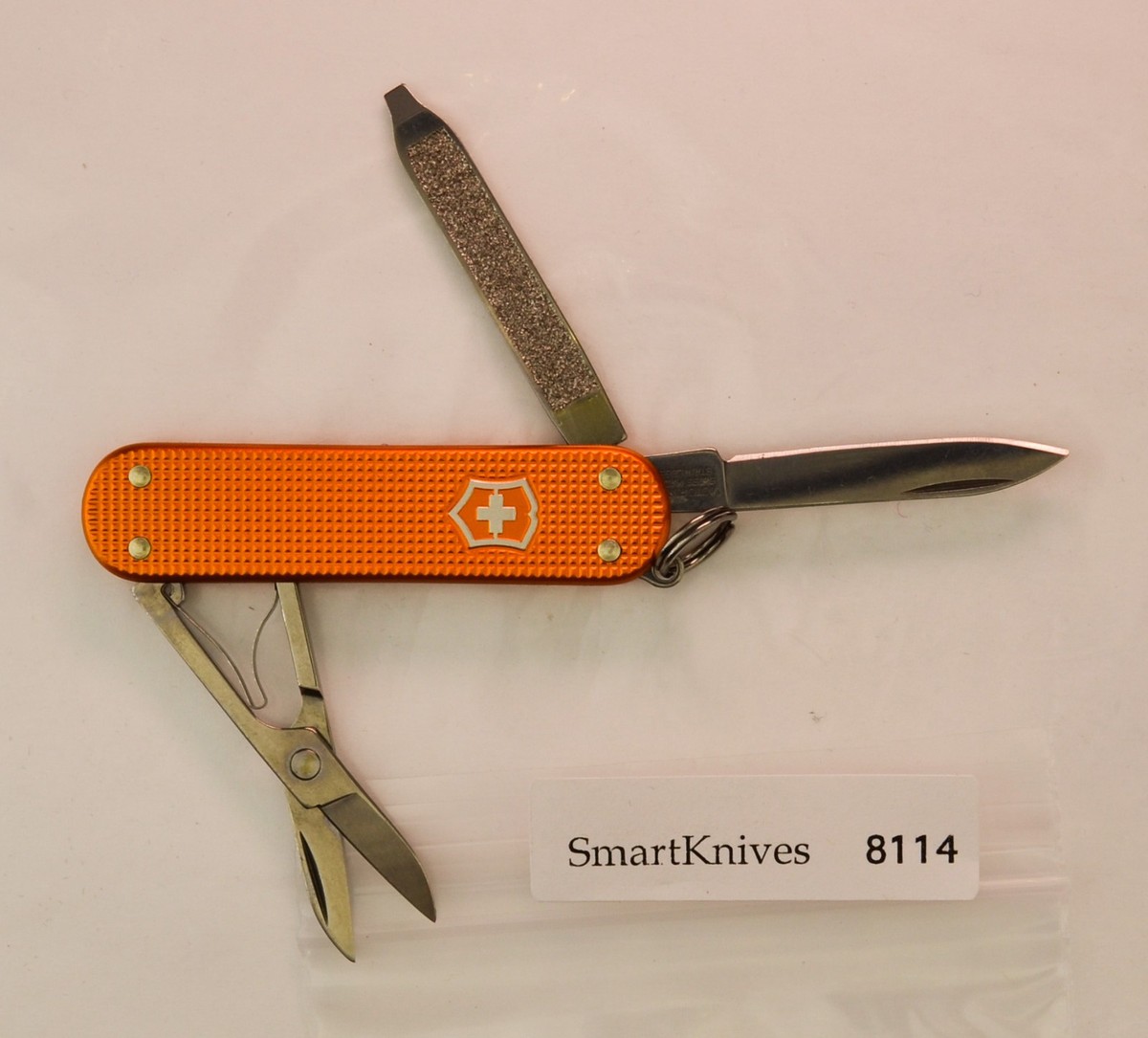 Victorinox Classic SD Alox Swiss Army knife (orange)- new boxed