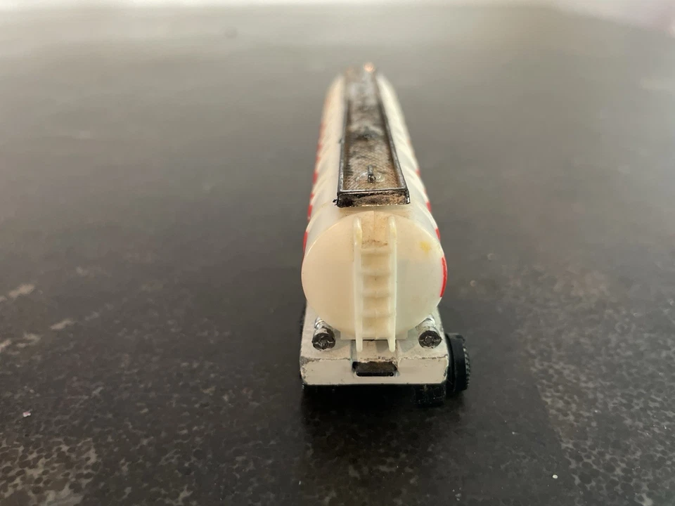 Road Champs Exxon Happy Motoring! Diecast Tanker Trailer Vintage 1982 - Image 4 of 4