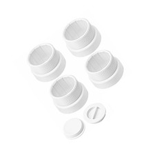 4 PACK 1 3/4" POOL UMBRELLA THREADED ADAPTER FOR OUTDOOR DECK PATIO UMBRELLA  W