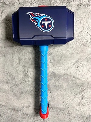 Football Titans Themed Mjolnir Thor's Hammer