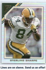 2023 Topps Composite #386 Sterling Sharpe Heritage/Gallery Rainbow Foilboard