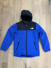 The North Face Kids Warm Storm Rain Jacket Size Medium 10-12 Blue
