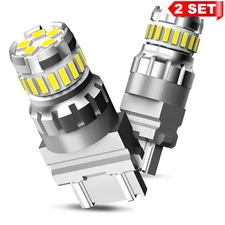 4x AUXITO 3157 3156 LED Backup Reverse Light Bulbs 6500K White Extremely Bright