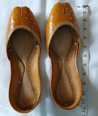 Womens shoes; leather with braiding and embroidery embellishments