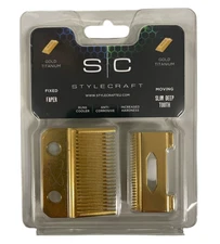 STYLECRAFT HEAD FAPER +SLIM DEEP GOLD TITANIUM DLC ORIGINAL REPLACEMENT CLIPPER