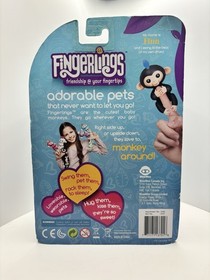 Fingerlings Black Baby Monkey Finn SEALED WowWee AUTHENTIC NIB
