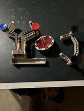 NES Nintendo OEM Authentic Rob the Robot Parts one Gyro Spinner and rails R.O.B.