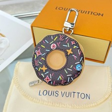 Louis Vuitton Mini Donut Bag Charm Keychain E...