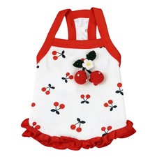 Puppy Clothes Girl Cute Spring Soft Breathable Adjustable Vest Dog Outfit