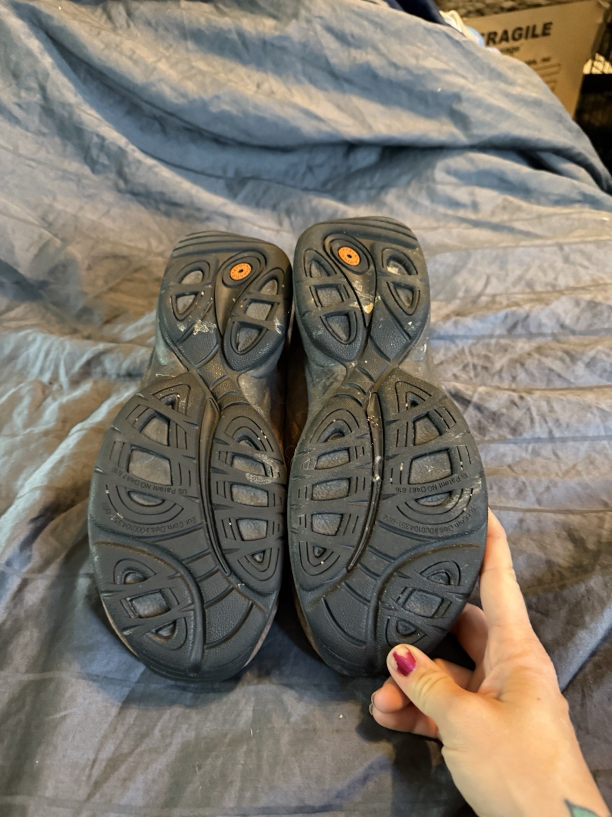 Scarpa zoccoli Merrell Primo Chill Slide donna taglia 9 marrone cioccolato scamosciato foderati in pelliccia