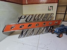 Fordson Power Major Tractor Bonnet Side Badge 1958 Diesel
