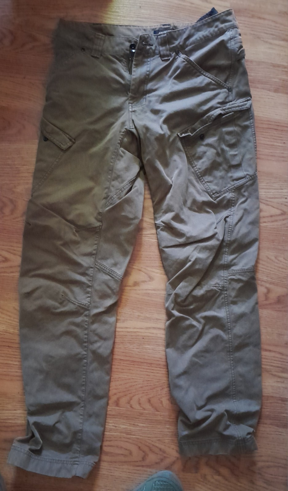 ARC'TERYX Pantalone Arcteryx verde marrone raro