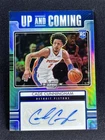 2021-22 Panini Contenders Optic Cade Cunningham Silver Up And Coming Auto RC /99