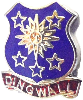 Dingwall Town Small Pin Anstecker Schottland