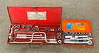 USED VINTAGE BRITOOL 45A SOCKET SET INCOMPLETE WIT DRAPER SOCKET SET