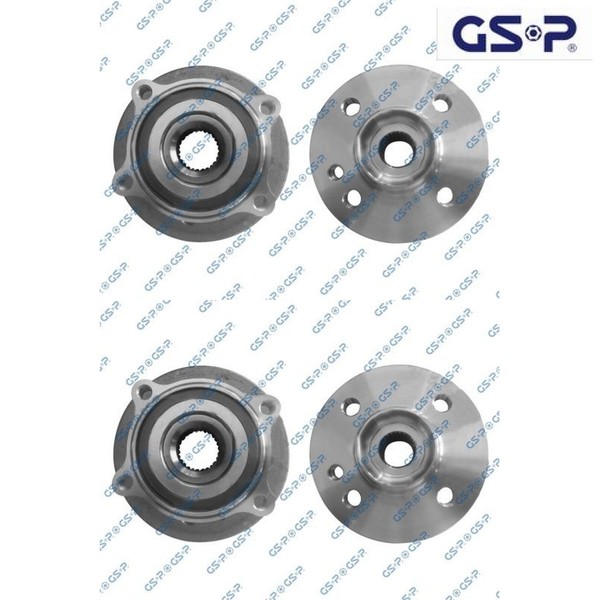 2X Radlagersatz GSP 9326031 2 Radlager Satz Links Rechts Vorderachse Vorne-image