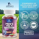 Men's Multivitamin Gummies - Daily Immune Support with Vitamins & Minerals