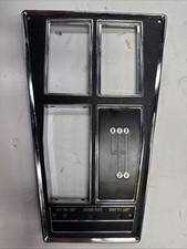 69-72 Corvette Shifter Console Plate Oem Gm 3963154 4 Speed Ncrs