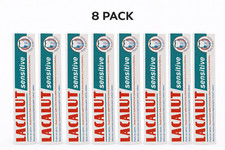 8 pack LACALUT SENSITIVE toothpaste 75ml/2.5 ...
