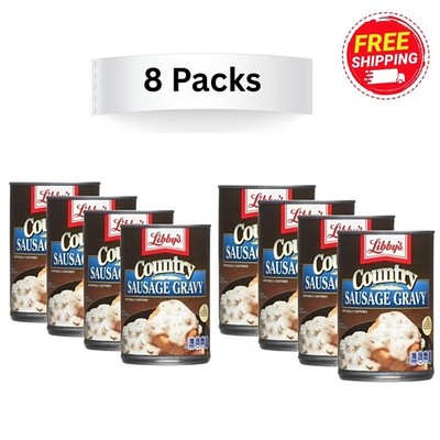 (8 pack) Libby's Country Sausage Gravy, 15 oz Can