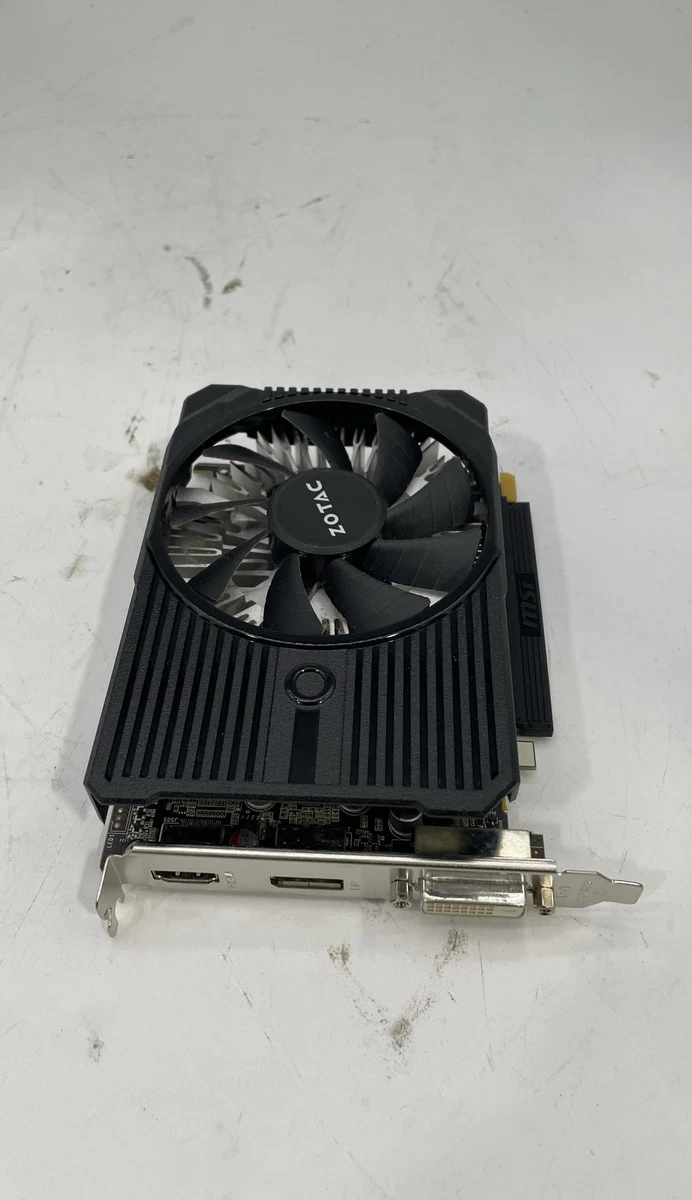 ZOTAC NVIDIA GeForce GTX 1050 Ti 4 GB Memory Computer Graphics