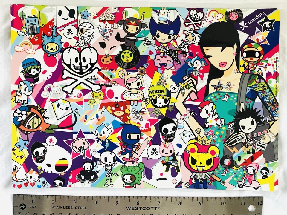 13” De colección TOKiDOKi Simone Legno Laptop MacBook Tablet Protector Adhesivo USADO Foto 2 de 3