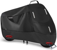 Motorrad Abdeckplane Wasserdicht 300D Outdoor Garage Xl 210X95X125Cm Mit