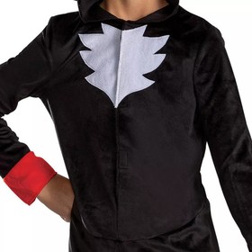Sonic the Hedgehog Shadow Halloween Costume S M L 4 5 6 7 8 10 12 Boys Kid Black