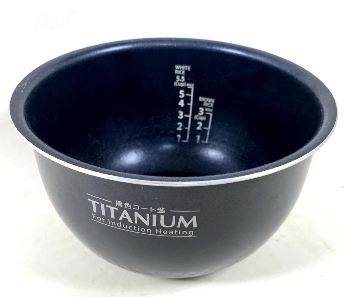 Used Zojirushi 5.5-Cup white 3 cup brown Rice Bowl Rice Cooker Bowl
Opens in a new window or tab