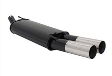 NOVUS Sportauspuff Gruppe N ESD 2 x 76mm RL-Design für FORD FIESTA MK6 Typ JH/JD