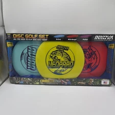 NEW Sealed Innova Driver / Mid Range/ Putter Disc Golf Set Fast Shipping