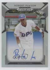2019 Panini Prizm Draft Picks Auto Robert Puason #123 Auto q3o