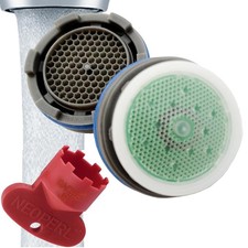 Cache 1.5 gpm Aerated Stream Water Saving Faucet Aerator - Junior Size