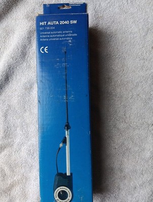 Hirschmann Hit Auta 2040 SW Universal Power Antenna 921 738-004 Black Mast Auto