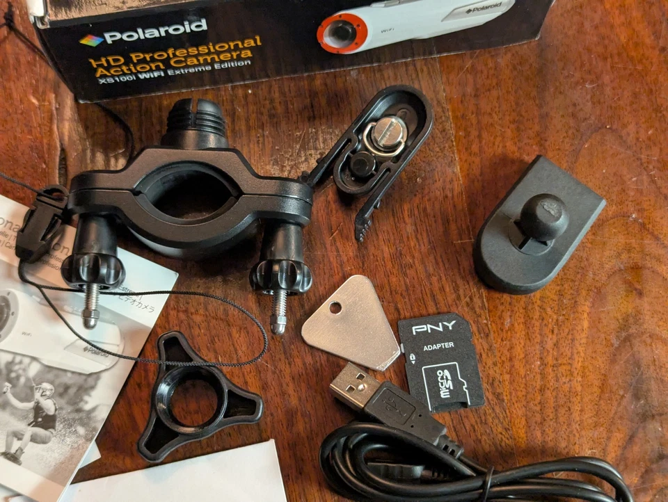 Polaroid XS100i HD Professional Action Camera WiFi Extreme Edition Used - Image 2 of 4