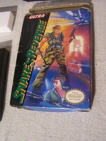 nintendo nes snake's revenge di ultra. solo scatola e documenti NO CARTUCCIA!!