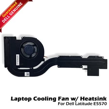 New Dell OEM Latitude E5570 CPU Heatsink and Fan Assembly For H-Type CPU 4CN35