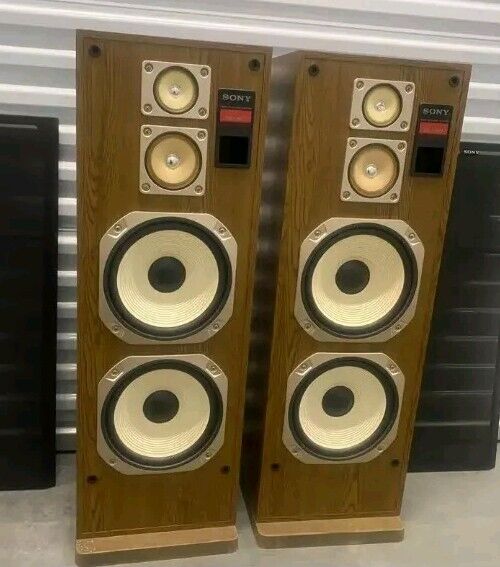 SONY SS-U807 3-Way Speakers USA Made. RARE! | eBay SONY SS-U807 3-Way Speakers USA Made. RARE! | eBay