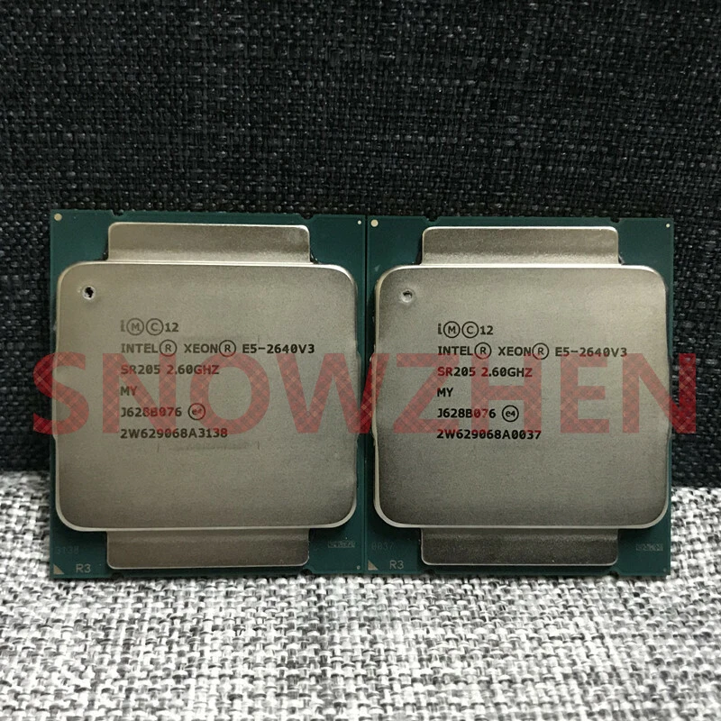 Intel Xeon E5-2640 V3 CPU 8-Core 2.6GHz SR205 20MB 90W LGA 2011-3 Processor - Image 3 of 3