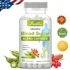 90pcs Blood Sugar Blend Capsules,Improve Immunity ,Maintain Blood Sugar Balance
