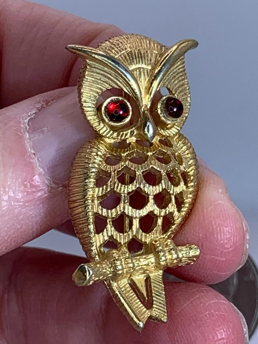 Avon owl sales pin